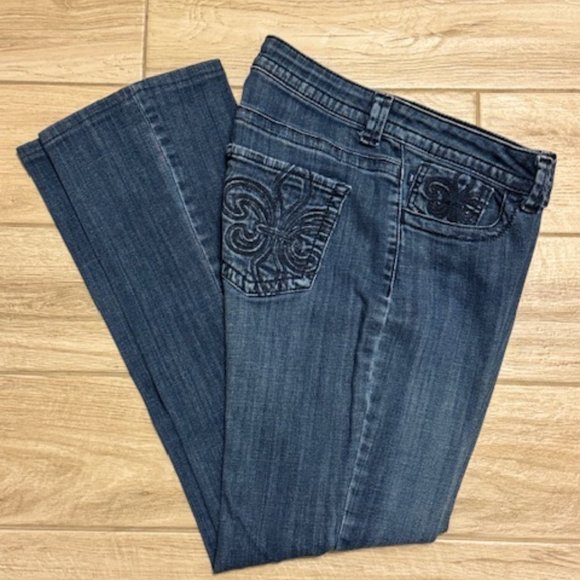 LEE JEANS SLENDER SECRET BOOT CUT 8 MEDIUM - Picture 2 of 5